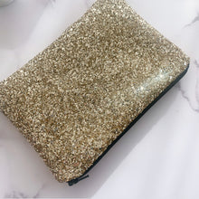 Load image into Gallery viewer, Gold Glitter Bag