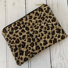 Load image into Gallery viewer, Leopard Gold Clutch