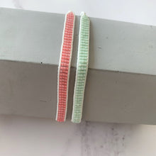Load image into Gallery viewer, Mint Beaded Friendship Bracelet