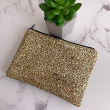 Load image into Gallery viewer, Gold Glitter Bag