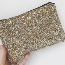 Load image into Gallery viewer, Gold Glitter Bag