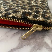 Load image into Gallery viewer, Leopard Gold Clutch