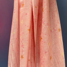 Load image into Gallery viewer, Pink Star Scarf
