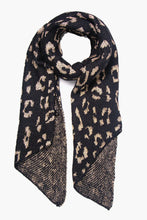 Load image into Gallery viewer, Leopard print scarf - various colours

