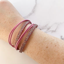 Load image into Gallery viewer, Pink Glitter Bracelet
