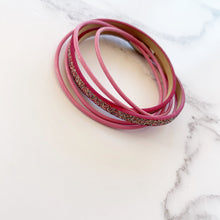 Load image into Gallery viewer, Pink Glitter Bracelet
