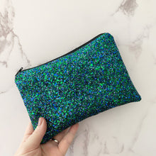 Load image into Gallery viewer, Peacock Glitter Bag
