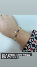 Load image into Gallery viewer, Silver Starburst Charm Bracelet
