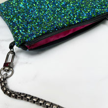 Load image into Gallery viewer, Peacock Glitter Bag
