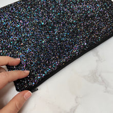 Load image into Gallery viewer, Petrol Glitter Bag
