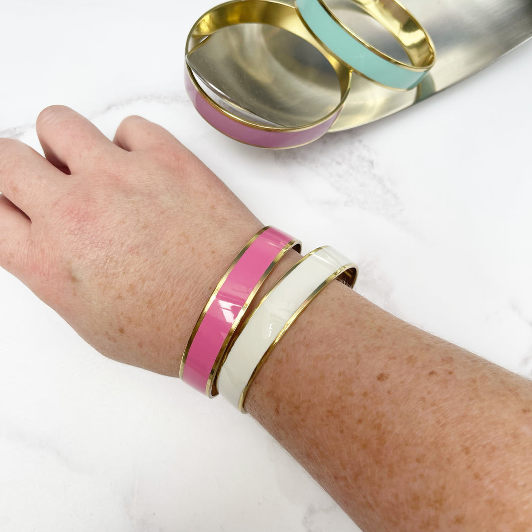 Bangles in various colours